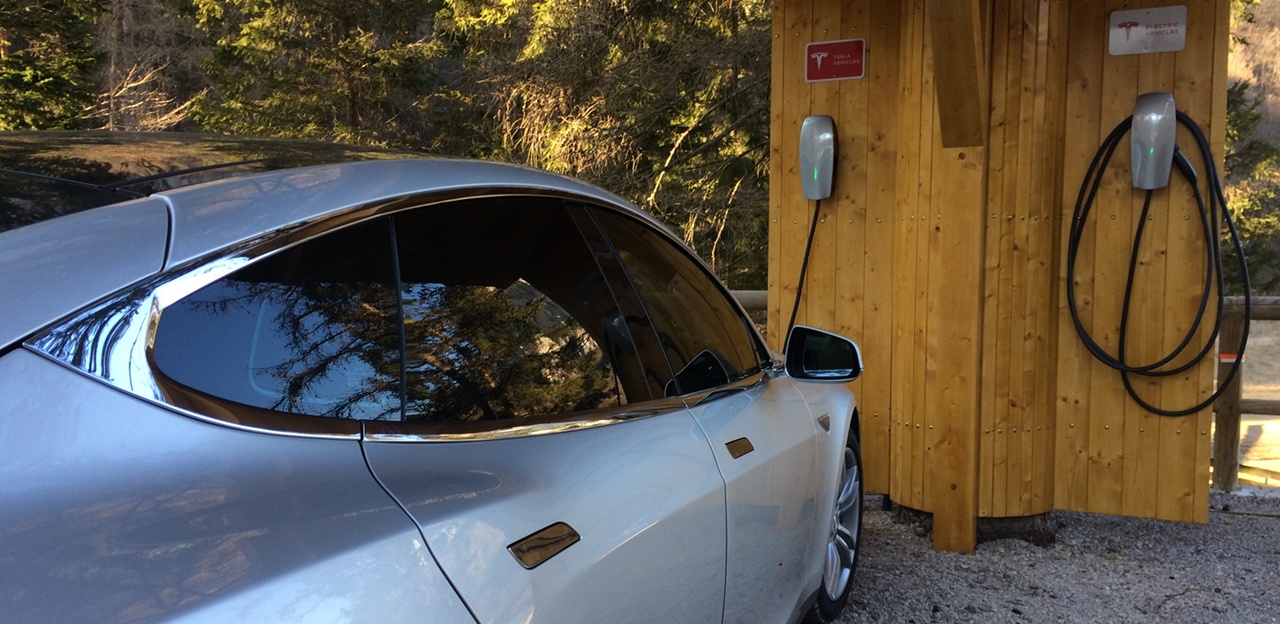 Tesla destination charging